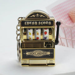 ELMAS Mini Casino Lucky Charm Keychain for Good Fortune