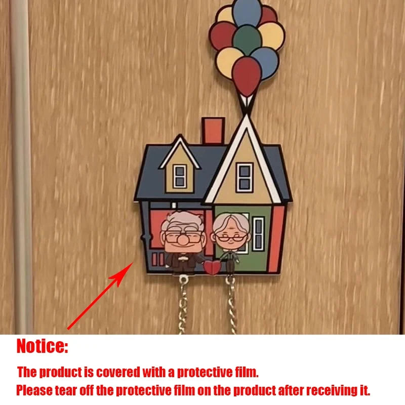 ELMAS Couple Key Holder Shared Keychain Hanger Home Decor - Al Masam Stationery LLC