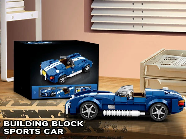 ELMAS Creative 333PCS AC COBRA Car Building Block Set - Al Masam Stationery LLC