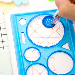 ELMAS Creative Spirograph Stencils for Kids