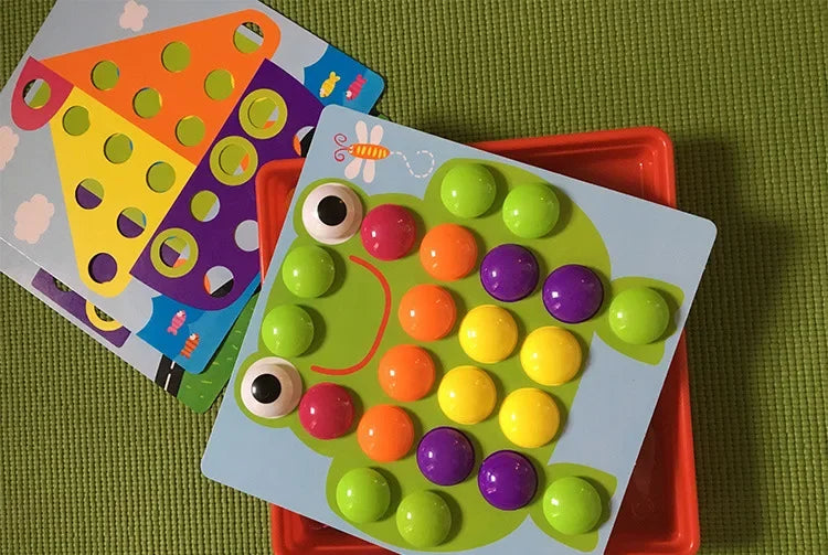 ELMAS New Mushroom Nail DIY Creative Montessori Toy - Al Masam Stationery LLC