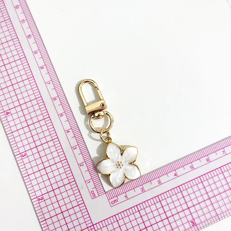 ELMAS Enchanting Sakura Flower Keychain Charm - Al Masam Stationery LLC