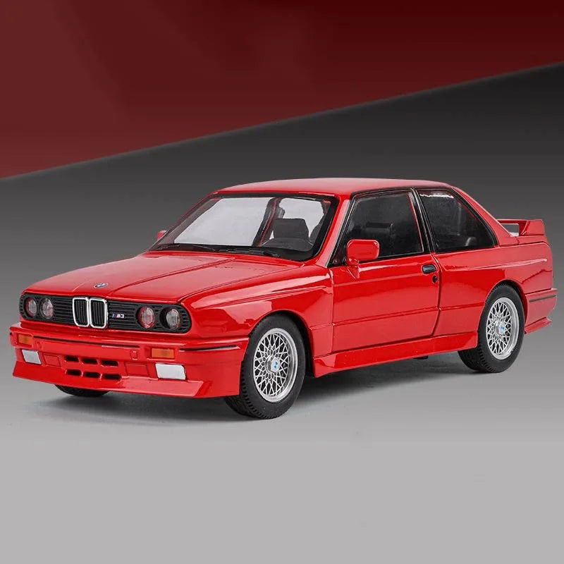 ELMAS 1:24 BMW M3 E30 IM Alloy Diecast Car Model Gift - Al Masam Stationery LLC