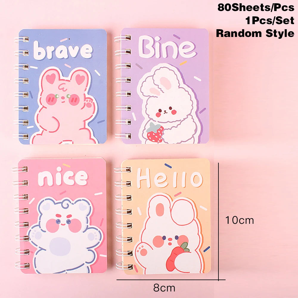 ELMAS Creative Cartoon Mini Notepad Kawaii School Supply - Al Masam Stationery LLC