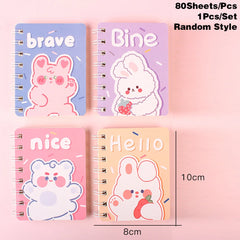 ELMAS Creative Cartoon Mini Notepad Kawaii School Supply - Al Masam Stationery LLC