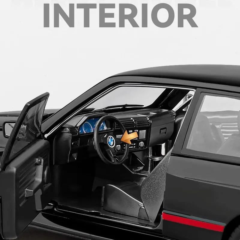 ELMAS 1:24 BMW M3 E30 IM Alloy Diecast Car Model Gift - Al Masam Stationery LLC