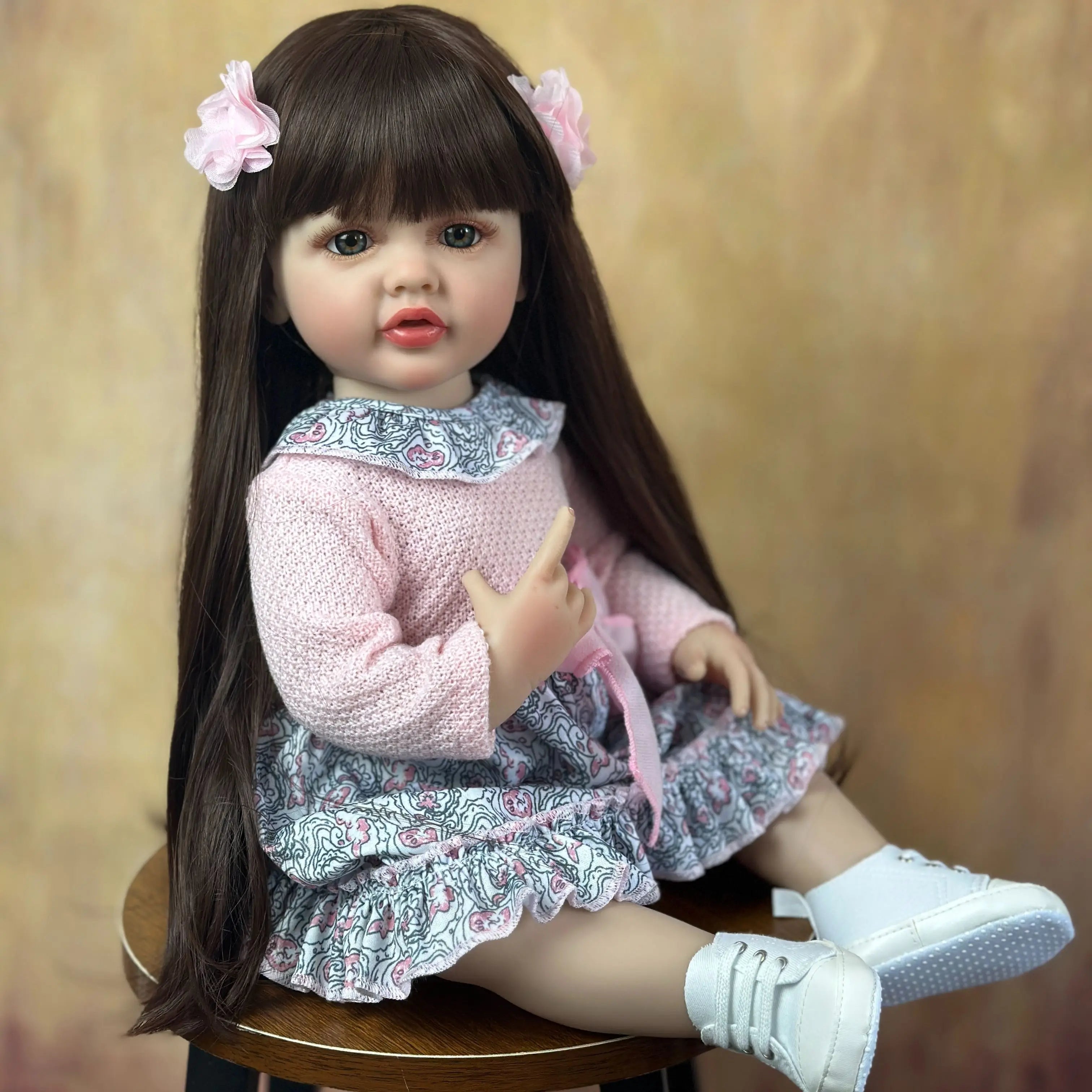 ELMAS Realistic 22-Inch Reborn Baby Girl Doll - Perfect Gift! - Al Masam Stationery LLC
