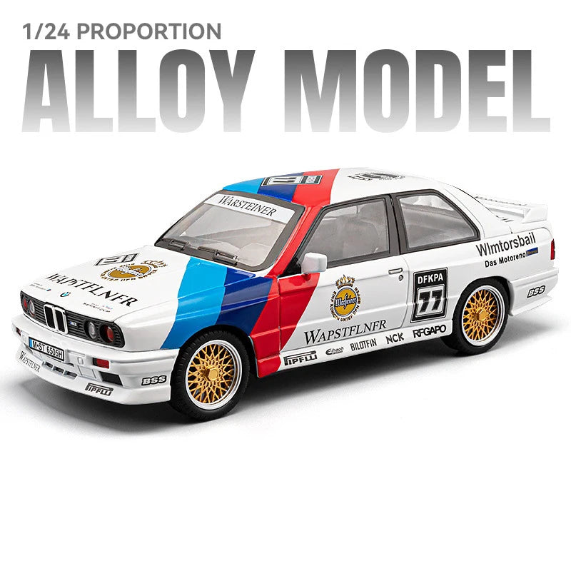 ELMAS 1:24 BMW M3 E30 IM Alloy Diecast Car Model Gift - Al Masam Stationery LLC