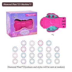 ELMAS DIY Nail Diamond Hair Beauty Kit for Creative Play - Al Masam Stationery LLC