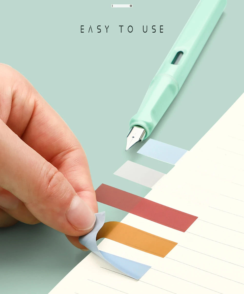 ELMAS Retro Morandi Sticky Notes Notepad School Supplies - Al Masam Stationery LLC