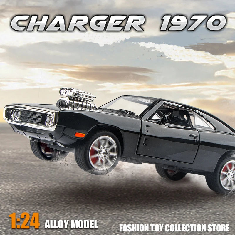 ELMAS 1:24 Challenger 1970 Fast & Furious Alloy Toy - Al Masam Stationery LLC