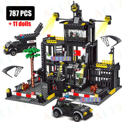 ELMAS SWAT Police Station Adventure Set for Kids