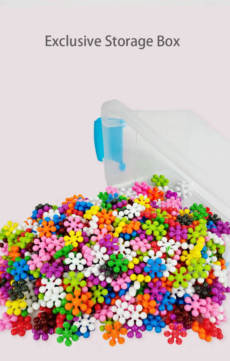 ELMAS Colorful Plum Blossom Building Blocks for Kids - Al Masam Stationery LLC