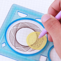 ELMAS Creative Spirograph Stencils for Kids