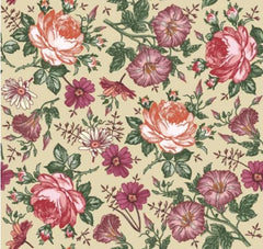 ELMAS Custom Mural American Plants Flowers Wallpaper 3D - Al Masam Stationery LLC