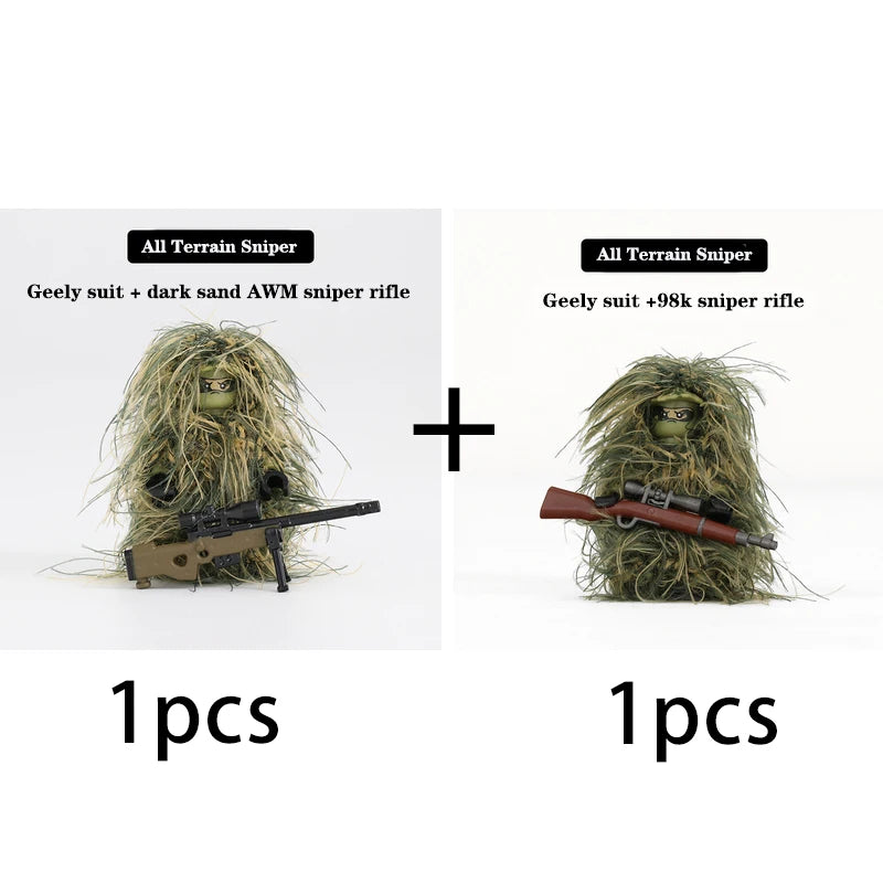 ELMAS Military Sniper Building Blocks Set for Kids - Al Masam Stationery LLC