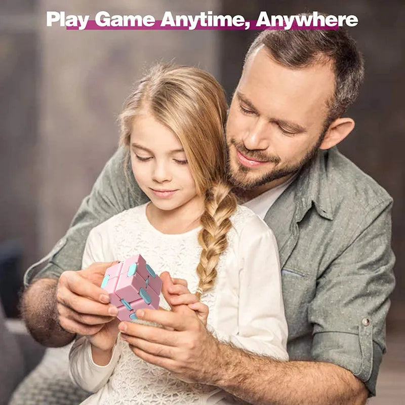 ELMAS Stress Relief Magic Flip Cube for All Ages - Al Masam Stationery LLC