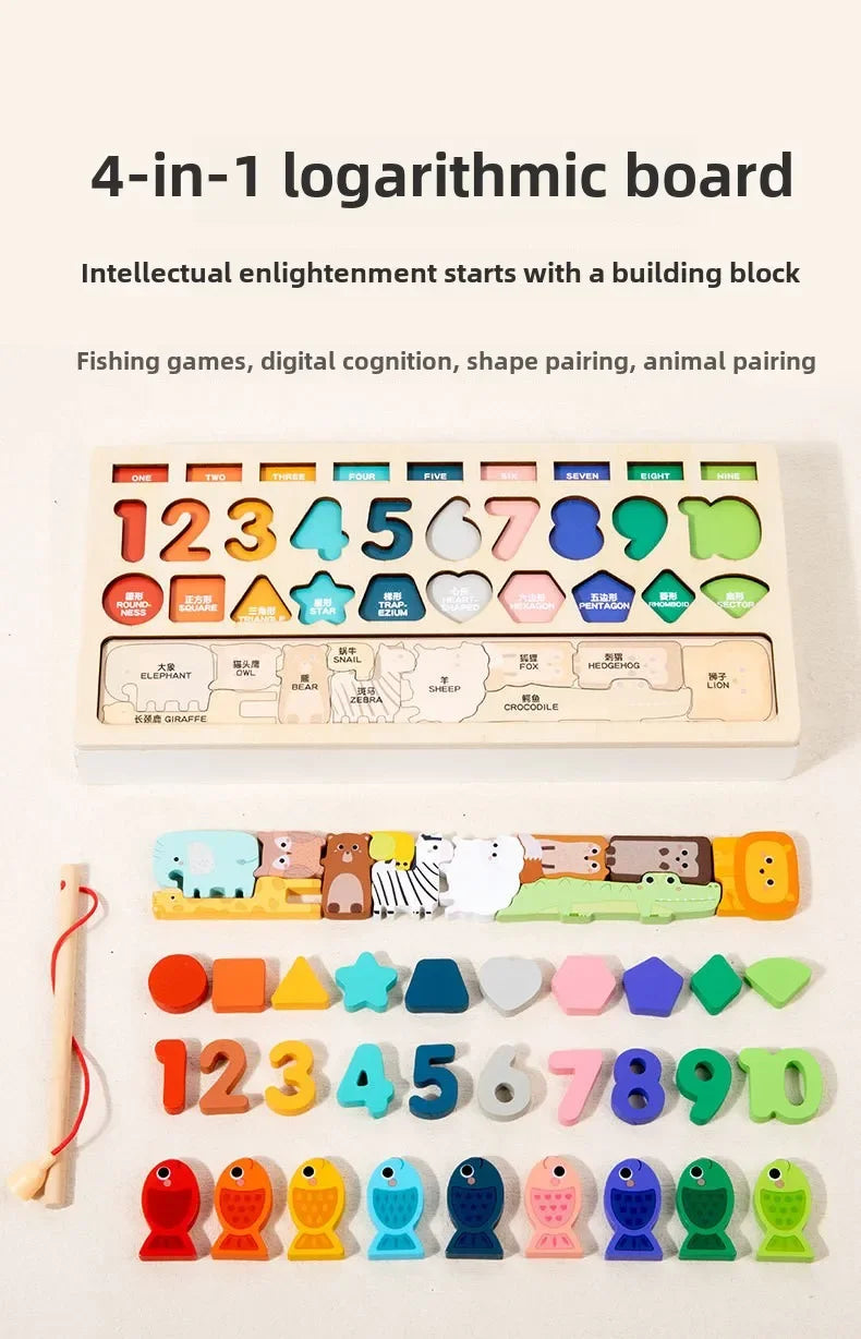 ELMAS: Montessori Educational Busy Board for Kids - Al Masam Stationery LLC