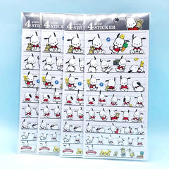 ELMAS Kawaii Snoopy Stickers for Fun Scrapbooking & DIY