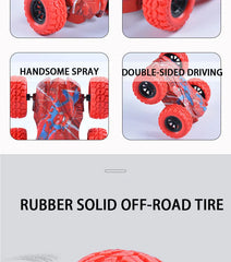ELMAS Fun Pull Back Car Double-Side Shatter-Proof Toy - Al Masam Stationery LLC