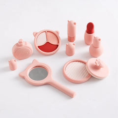 ELMAS Kids Pretend Makeup Set - Safe Silicone Lipstick & More - Al Masam Stationery LLC