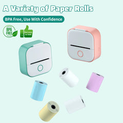 ELMAS Mini Pocket Thermal Printer for DIY Stickers & Journals