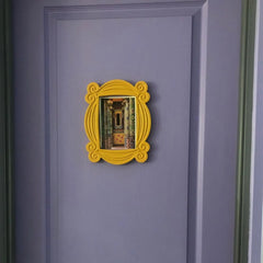 ELMAS Handicraft Frame Friends TV Show Peephole Frame