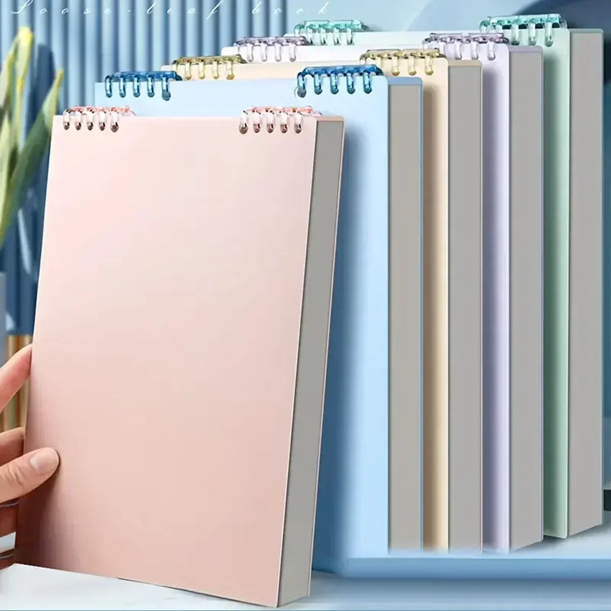 ELMAS A5 Spiral Notebook - Thick 60 Sheet Journal - Al Masam Stationery LLC