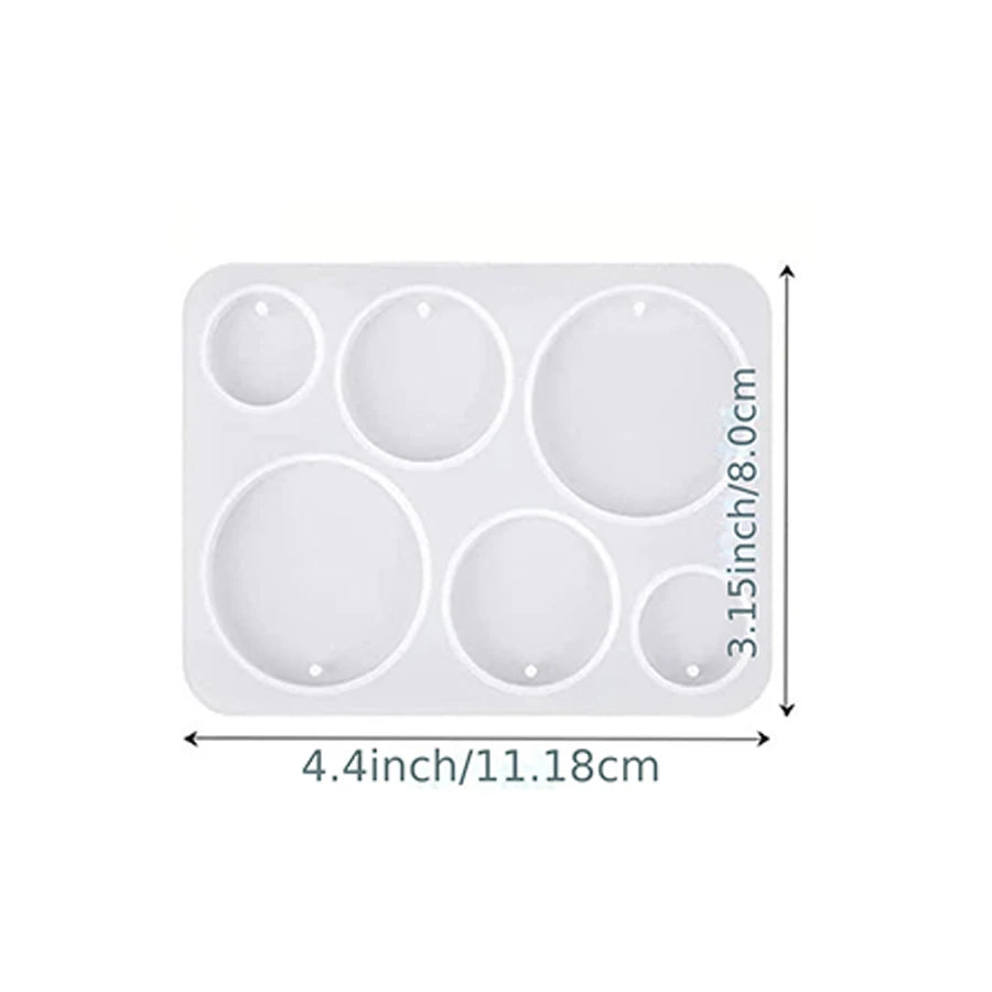 ELMAS DIY Square Earrings Molds for Crystal Jewelry Making - Al Masam Stationery LLC