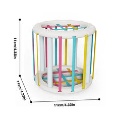 ELMAS Sensory Stacking Blocks for Baby Learning Fun