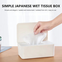 ELMAS Elegant Dustproof Wet Tissue Holder for Home & Car