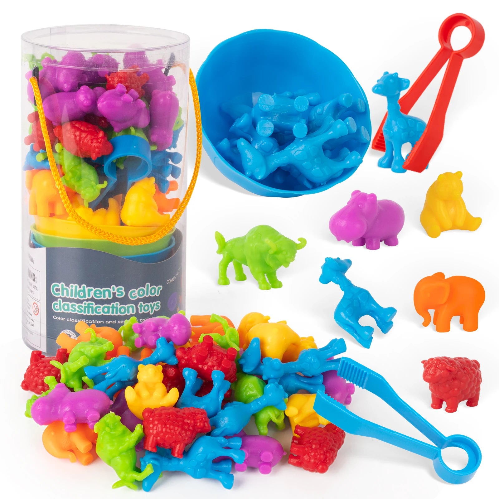 ELMAS: Counting Animal Models With Colorful Bowls - Al Masam Stationery LLC