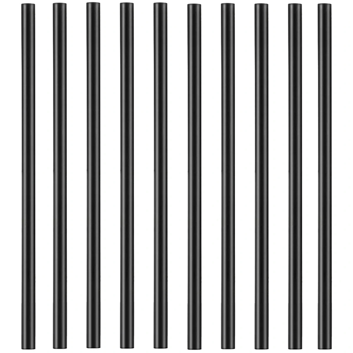 ELMAS 10 Pcs Colored Black Wood Pencils for Art - Al Masam Stationery LLC