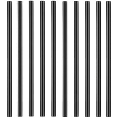 ELMAS 10 Pcs Colored Black Wood Pencils for Art