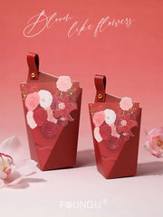 ELMAS High-End Candy Box Flower Chocolate Wedding Favor