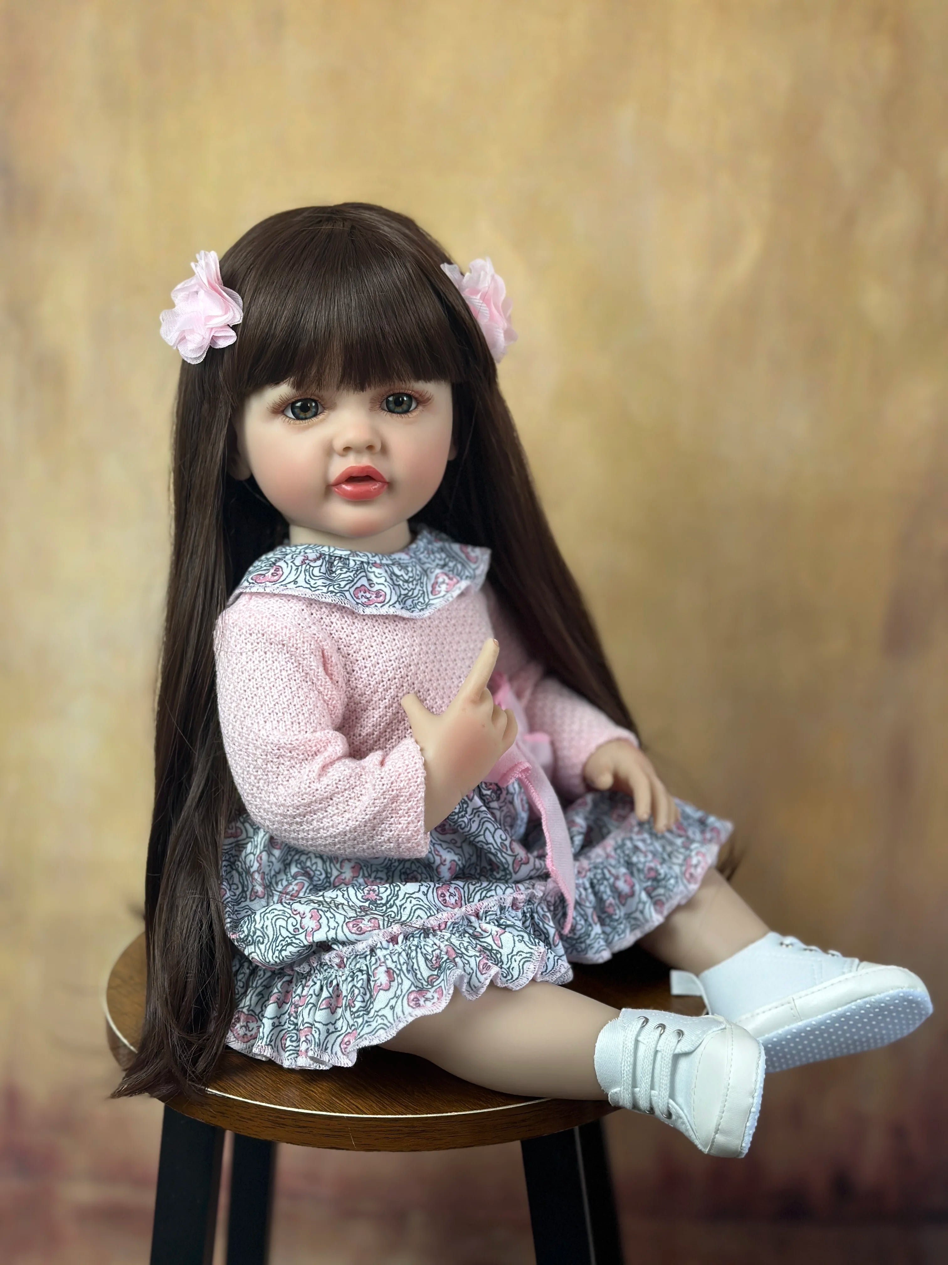 ELMAS Realistic 22-Inch Reborn Baby Girl Doll - Perfect Gift! - Al Masam Stationery LLC