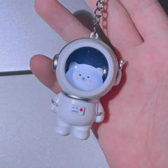 ELMAS Light-Up Astronaut Keychain - Fun Gifts & Accessories