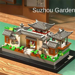 ELMAS Suzhou Garden Micro Block Puzzle Toy for Kids