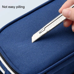 ELMAS Stylish Blue Large Capacity Pencil Case for Students