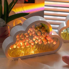 ELMAS Creative Clouds Tulip LED Night Light Table Lamp - Al Masam Stationery LLC