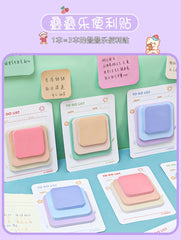 ELMAS Colorful Sticky Notes - 3 Sizes for DIY & Office Fun - Al Masam Stationery LLC