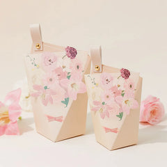 ELMAS High-End Candy Box Flower Chocolate Wedding Favor