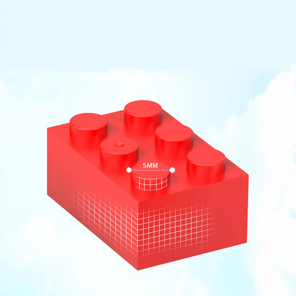 ELMAS Color-Sorted Building Blocks Set - 120/240PCS - Al Masam Stationery LLC