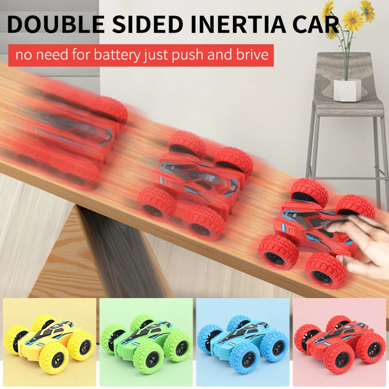 ELMAS Fun Pull Back Car Double-Side Shatter-Proof Toy - Al Masam Stationery LLC