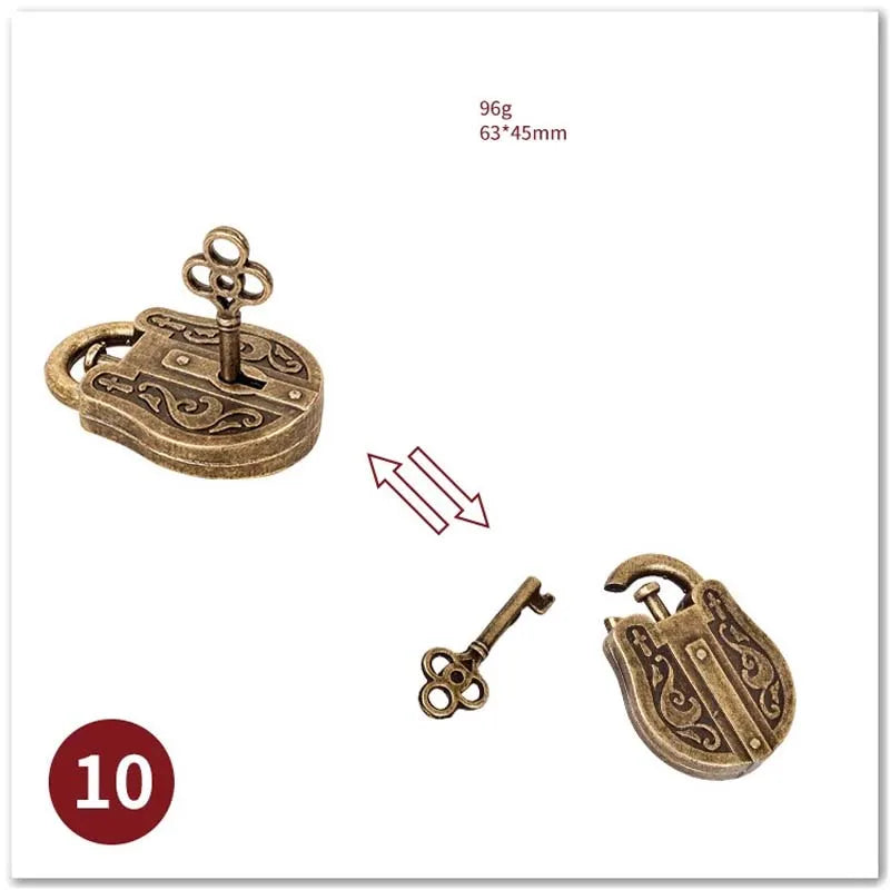 ELMAS Classic IQ Metal Brain Magic Puzzles Game Toys - Al Masam Stationery LLC