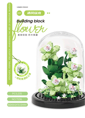 ELMAS Creative Flower Bouquet Building Block Set