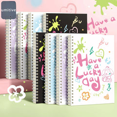 ELMAS A5 Coil Notebook Graffiti Cute Big Student Planner - Al Masam Stationery LLC