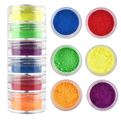 ELMAS 6 Color Pearl Powder Pigment Set for DIY Crafts