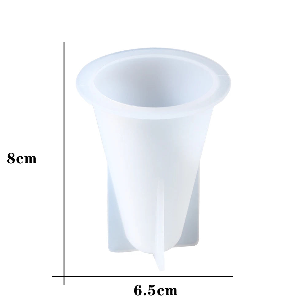 ELMAS Triangle Pyramid Silicone Mold for DIY Jewelry Crafts - Al Masam Stationery LLC