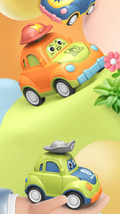 ELMAS Mini Toy Car - Pull Back Fun for Toddlers